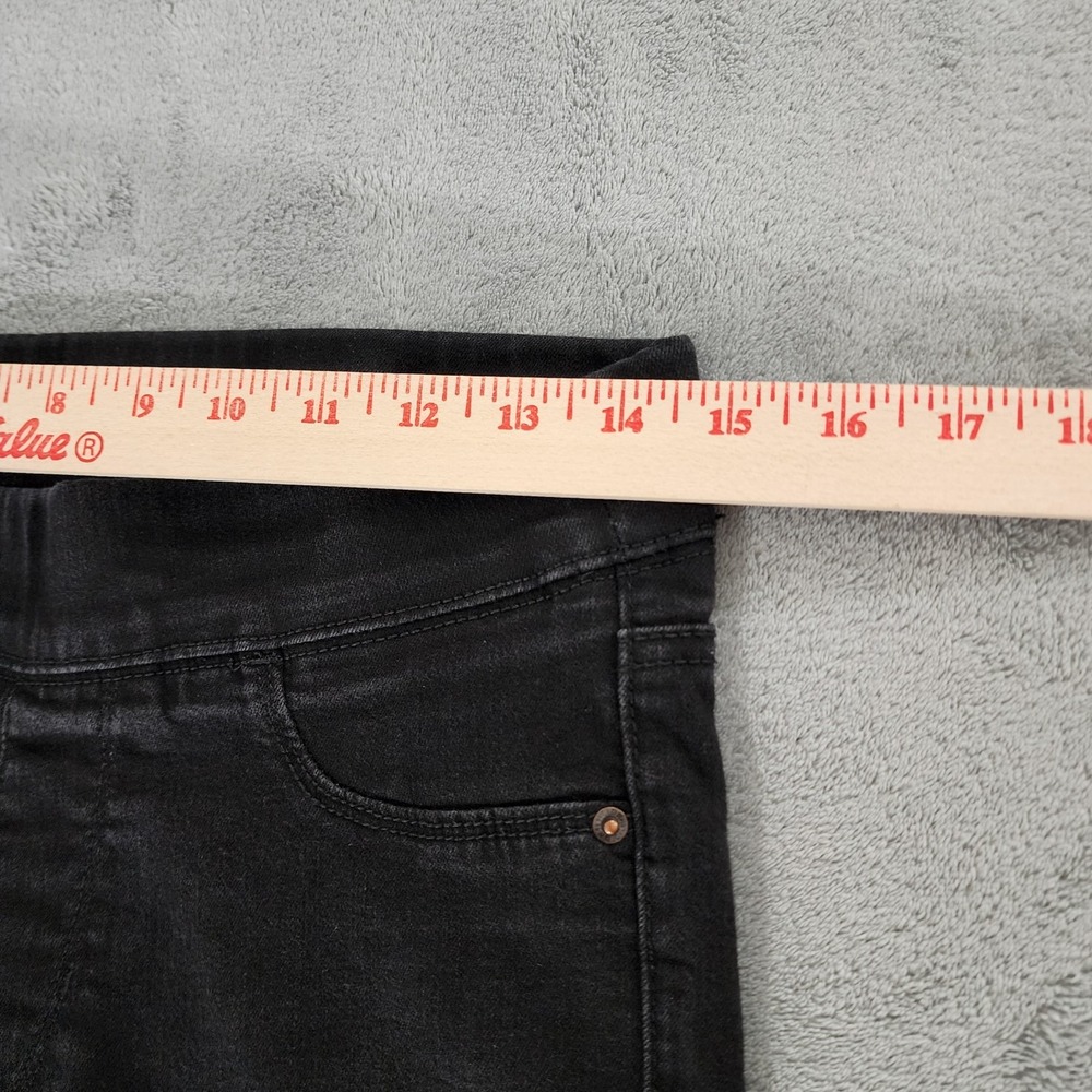 Old Navy Rockstar Jeggings Black Women's Size 8 Black Pull On Pants - Picture 5 of 9